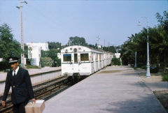 
Carthage tram station, Tunisia, October 1971